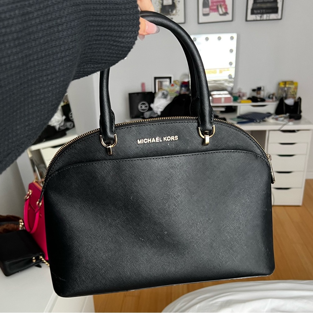 Black Michael Kors handbag